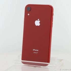 ソフマップ 〔中古品〕 iPhoneXR 64GB プロダクトレッド MT062J／A SIMフリー【371】