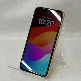 【au】SIMロック解除済みiPhone XR MT082J/A 64GBイエロｰ
