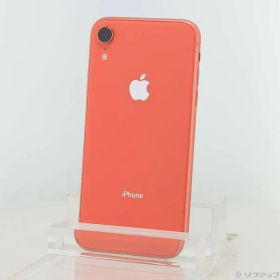 ソフマップ 〔中古品〕 iPhoneXR 64GB コーラル MT0A2J／A SIMフリー【198】