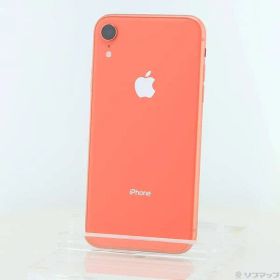 ソフマップ 〔中古品〕 iPhoneXR 64GB コーラル MT0A2J／A SIMフリー【198】