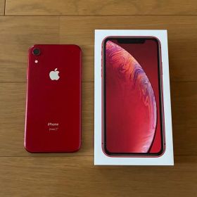 【訳あり】【美品】 iPhone XR 128GB 制限無 SIMフリ 箱付属付