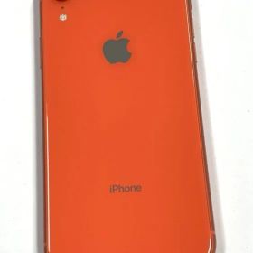 電池100% SIMフリーiPhoneXR 128B コーラル