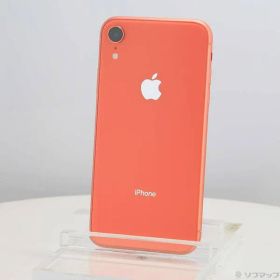 ソフマップ 〔中古品〕 iPhoneXR 128GB コーラル MT0T2J／A SIMフリー【348】