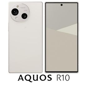 SHARP(シャープ) AQUOS(アクオス) R10(12GB/ 512GB) カシミヤホワイト(SIMフリー版) SH-M31B-W 返品種別B