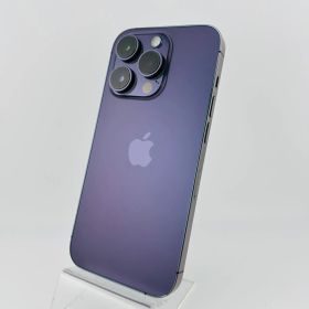 バッテリー新品 iPhone 14 Pro 256GB ディープパープル SIMフリー(simロック解除済) 白ロム 中古 本体 動作確認済 【最短送料無料】M-115