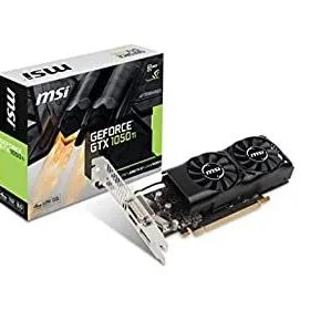 【中古-非常に良い】 MSI ロープロファイル対応 グラフィックスカード GEFORCE GTX 1050 TI 4GT LP