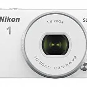 【中古】 Nikon ニコン ミラーレス一眼 Nikon ニコン 1 S2 標準パワーズームレンズキット ホワイト S2PLKWH