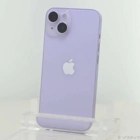 ソフマップ 〔中古品〕 iPhone14 256GB パープル MPW93J／A SIMフリー【251】