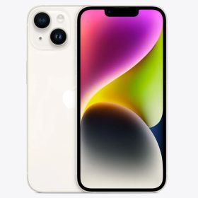 【中古】Cランク【傷や汚れあり】 SIMフリー iphone14 256GB スターライト 利用制限〇(白ロム) 送料無料