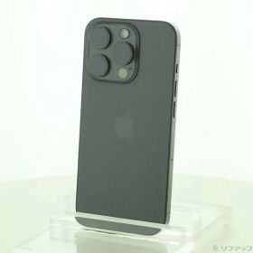 ソフマップ 〔中古品〕 iPhone15 Pro 128GB ブラックチタニウム MTU73J／A SIMフリー【371】