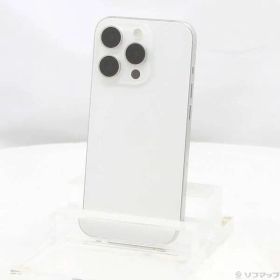 ソフマップ 〔中古品〕 iPhone15 Pro 128GB ホワイトチタニウム MTU83J／A SIMフリー【198】