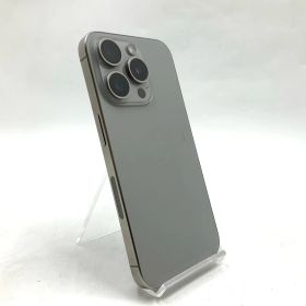 【全額返金保証】【最速発送】 iPhone 15 Pro 128GB ナチュラルチタニウム SIMフリー 白ロム 動作確認済 77%