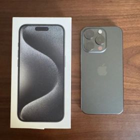 Apple iPhone 15 Pro 128GB ブラックチタニウム