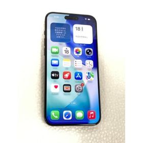 中古 Apple iPhone15 Pro Max 256GB ブルーチタニウム MU6T3J／A SIMフリー ※赤ロム保証あります