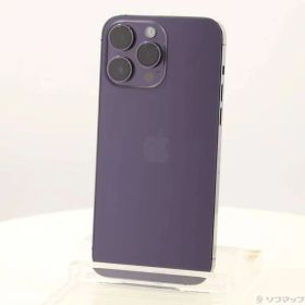 ソフマップ 〔中古品〕 iPhone14 Pro Max 512GB ディープパープル MQ9J3J／A SIMフリー【276】