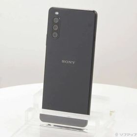 ソフマップ 〔中古品〕 Xperia 10 III 128GB ブラック SOG04 auロック解除SIMフリー【349】