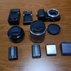 SONY NEX-5R ブラック ダブルレンズ その他付属品多数あり