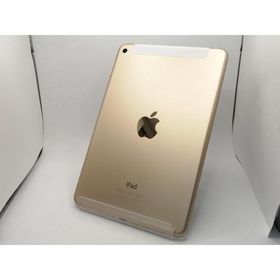 【中古】Apple au 【SIMロックあり】 iPad mini4（2015） 128GB ゴールド MK782J/A【川崎駅前】保証期間１ヶ月【ランクC】