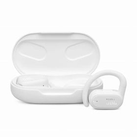 【新品】 JBL SOUNDGEAR SENSE 完全ワイヤレスイヤホン/オープンイヤー/マルチポイント/IP54防水/Bluetooth5.3/耳を塞がない/音漏れ防止/ホワイト/JBLSNDGEARSNSWHT