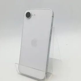 【中古】Apple 国内版 【SIMフリー】 iPhone 16e 128GB ホワイト MD1R4J/A【柏】保証期間１ヶ月【ランクA】