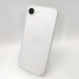 【中古】Apple 楽天モバイル 【SIMフリー】 iPhone 16e 128GB ホワイト MD1R4J/A【高崎モントレー】保証期間１ヶ月【ランクA】