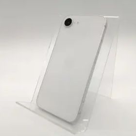 【中古】Apple 国内版 【SIMフリー】 iPhone 16e 128GB ホワイト MD1R4J/A【大阪堂島】保証期間１ヶ月【ランクA】