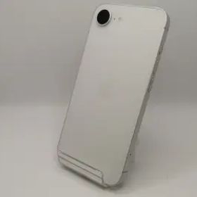 【中古】Apple 国内版 【SIMフリー】 iPhone 16e 128GB ホワイト MD1R4J/A【大須アメ横】保証期間１ヶ月【ランクA】