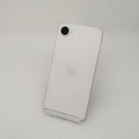 【中古】Apple au 【SIMフリー】 iPhone 16e 128GB ホワイト MD1R4J/A【三宮センター】保証期間１ヶ月【ランクA】