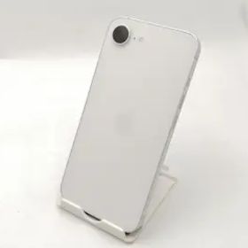 【中古】Apple ymobile 【SIMフリー】 iPhone 16e 128GB ホワイト MD1R4J/A【ECセンター】保証期間１ヶ月【ランクA】