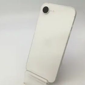【中古】Apple docomo 【SIMフリー】iPhone 16e 128GB ホワイト MD1R4J/A【大阪堂島】保証期間１ヶ月【ランクA】