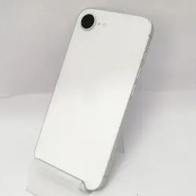 【中古】Apple SoftBank 【SIMフリー】 iPhone 16e 128GB ホワイト MD1R4J/A【川越クレアモール】保証期間１ヶ月【ランクA】