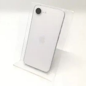 【中古】Apple docomo 【SIMフリー】iPhone 16e 128GB ホワイト MD1R4J/A【秋葉4号】保証期間１ヶ月【ランクA】