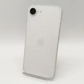 【中古】Apple au 【SIMフリー】 iPhone 16e 128GB ホワイト MD1R4J/A【小倉駅前】保証期間１ヶ月【ランクA】