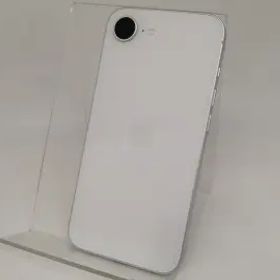 【中古】【赤ロム保証あり】Apple UQmobile 【SIMフリー】 iPhone 16e 128GB ホワイト MD1R4J/A【日本橋3】保証期間１ヶ月【ランクA】