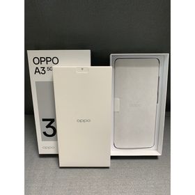 オッポ(OPPO)の新品未使用 SIMフリー OPPO A3 5G 128GB パープル色(スマートフォン本体)