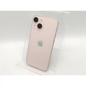 【中古】Apple 国内版 【SIMフリー】 iPhone 13 mini 128GB ピンク MLJF3J/A【高崎モントレー】保証期間1ヶ月【ランクC】