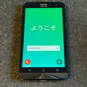 ASUS スマートフォンZenFone 2 Laser ZE500KL シルバー