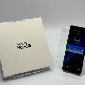 【箱付き中古A】Rakuten Hand 5G P780 ブラック SIMフリー 白ロム