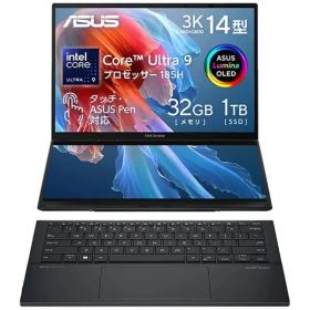 【美品・劣化ほぼなし】ASUS Zenbook DUO UX8406MA ノート