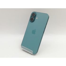 【中古】Apple docomo 【SIMフリー】 iPhone 16 256GB ティール MYE13J/A【福岡筑紫】保証期間１ヶ月【ランクA】