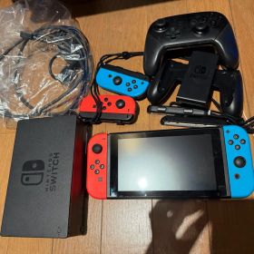 Nintendo Switch 本体 プロコン、青/赤 ジョイコン付き
