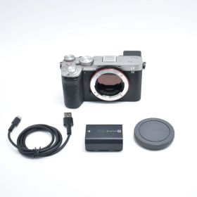 B#12230 SONY(ソニー) フルサイズ ミラーレス一眼カメラ α7CII ボディ(レンズなし) シルバー ILCE-7CM2 S