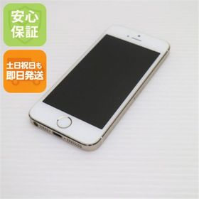 アイフォーン(iPhone)の超美品 au iPhone5s 64GB ゴールド 白ロム M444(スマートフォン本体)