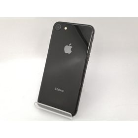 【中古】Apple au 【SIMロック解除済み】 iPhone 8 64GB スペースグレイ MQ782J/A【大阪堂島】保証期間１ヶ月【ランクB】