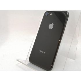【中古】Apple au 【SIMロック解除済み】 iPhone 8 64GB スペースグレイ MQ782J/A【津田沼】保証期間１ヶ月【ランクC】