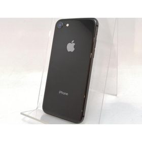 【中古】Apple docomo 【SIMロック解除済み】 iPhone 8 64GB スペースグレイ MQ782J/A【DS秋葉】保証期間１ヶ月【ランクC】