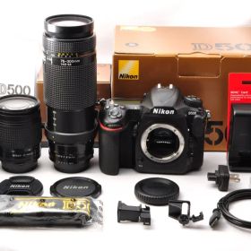 ニコン D500 単焦点＆標準＆超望遠トリプルレンズセット