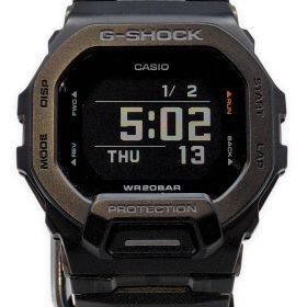 G-SHOCK ジーショック CASIO カシオ 腕時計 GBD-200-1JF G-SQUAD Gスクワッド ブラック デジタル クォーツ