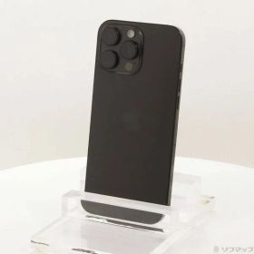 ソフマップ 〔中古品〕 iPhone16 Pro Max 1TB ブラックチタニウム MYWQ3J／A SIMフリー【295】
