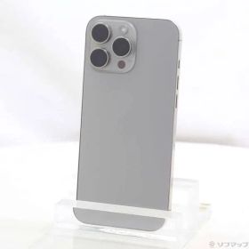 ソフマップ 〔中古品〕 iPhone16 Pro Max 256GB ナチュラルチタニウム MYWK3J／A SIMフリー 〔ネットワーク利用制限▲〕【198】